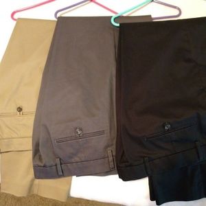 3 Dockers Iron Fee Khaki Slacks 38x30
